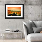 Valley of Fire Ii Road at Sunset Wall Art