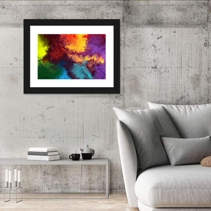 Sparkling Colors Abstract Wall Art