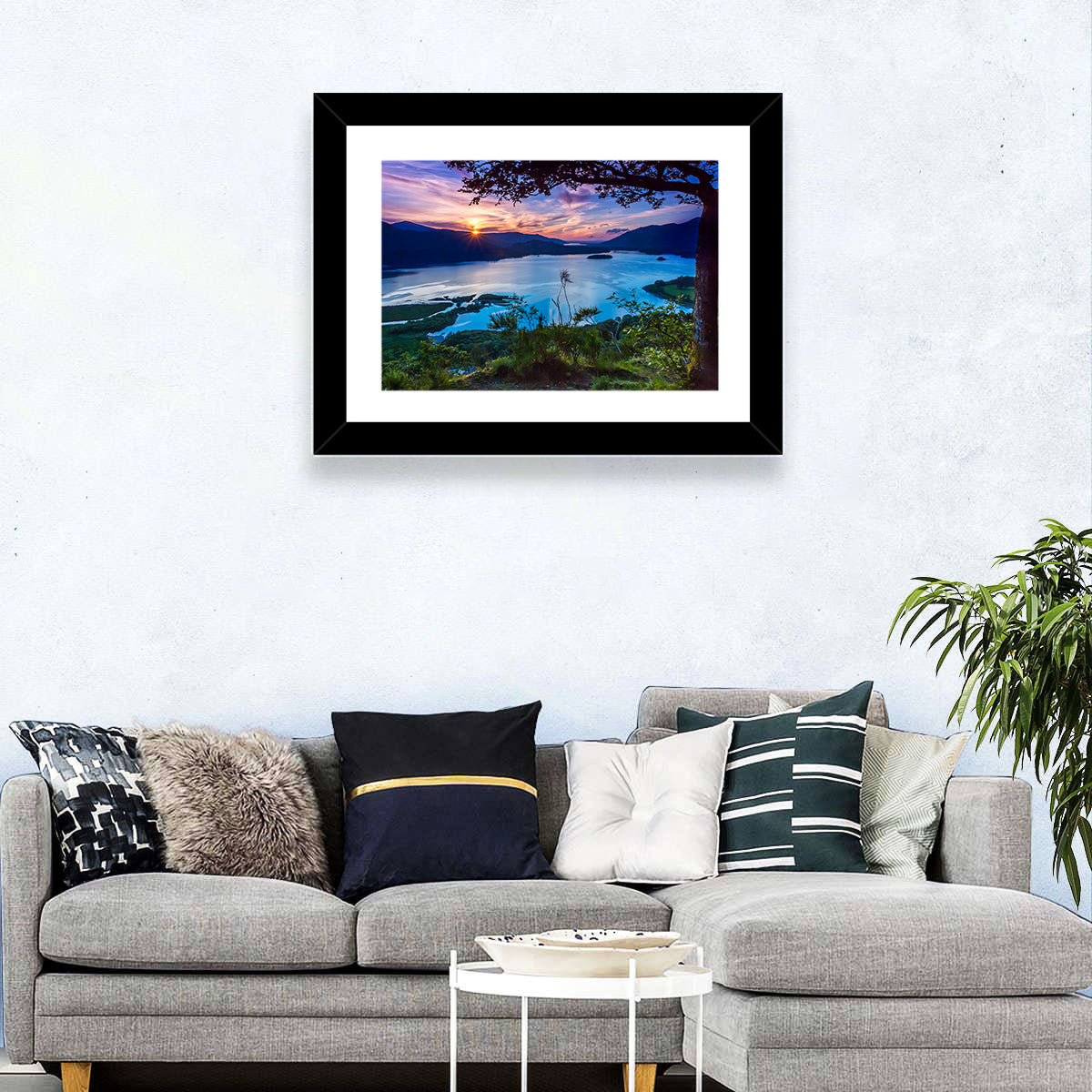 Bassenthwaite Lake Sunset Wall Art