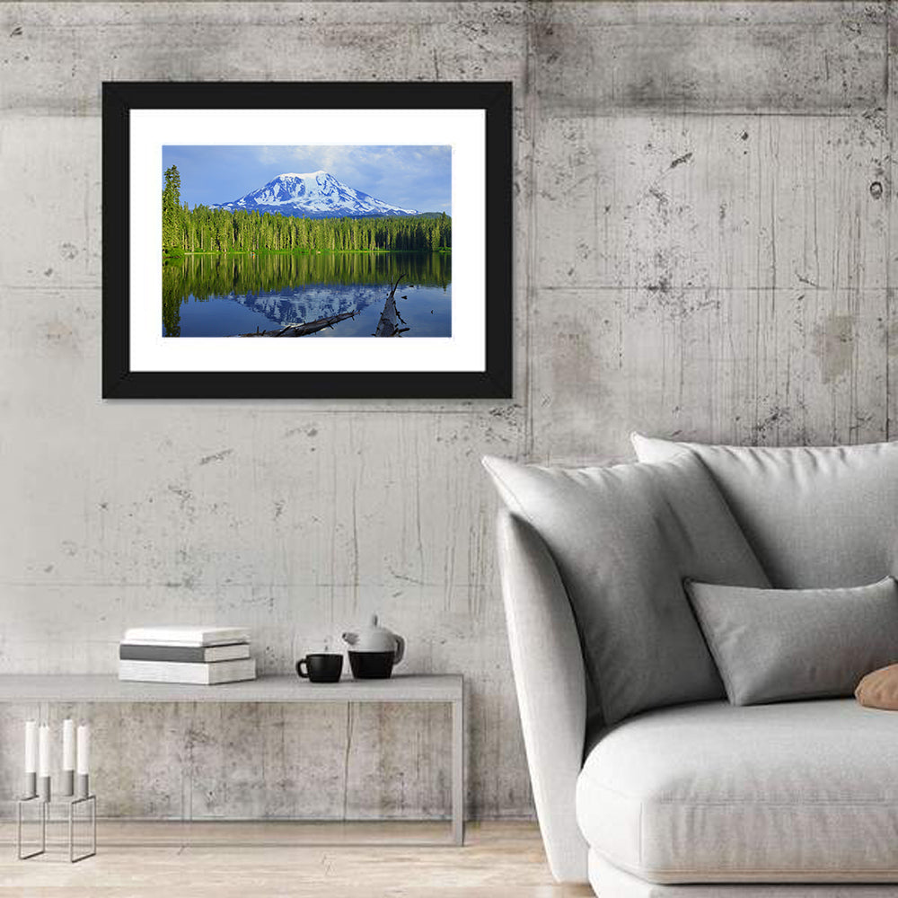 Mount Adams Reflection at Takhlakh Lake Wall Art