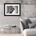 Clenched Hands Over Heart Wall Art