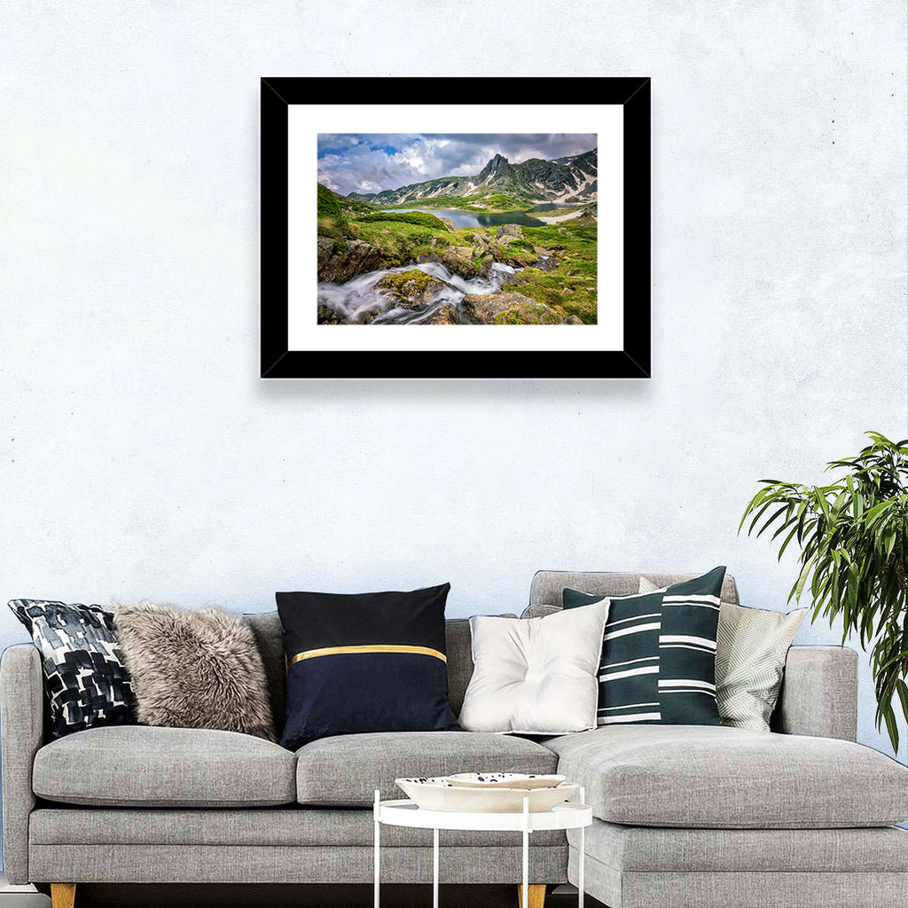 Seven Rila Lakes View Wall Art
