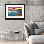 Lake Balkhash Sunset Reflection Wall Art