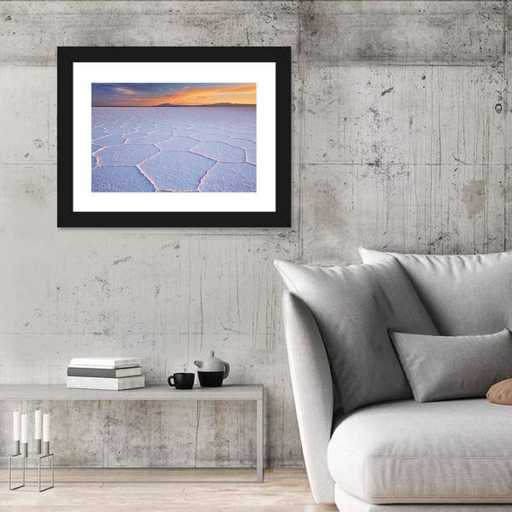 Salar De Uyuni Sunrise Wall Art