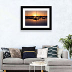 Lake Harriet Golden Sunrise Wall Art