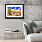 Arizona Saguaro Sunset Wall Art