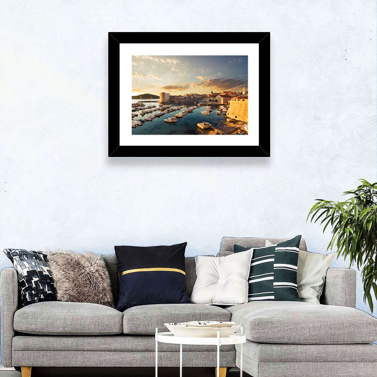 Dubrovnik Port Wall Art
