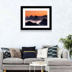 Sugarloaf and Corcovado at Sunset Wall Art