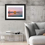 Golden Temple at Dusk, Amritsar Wall Art
