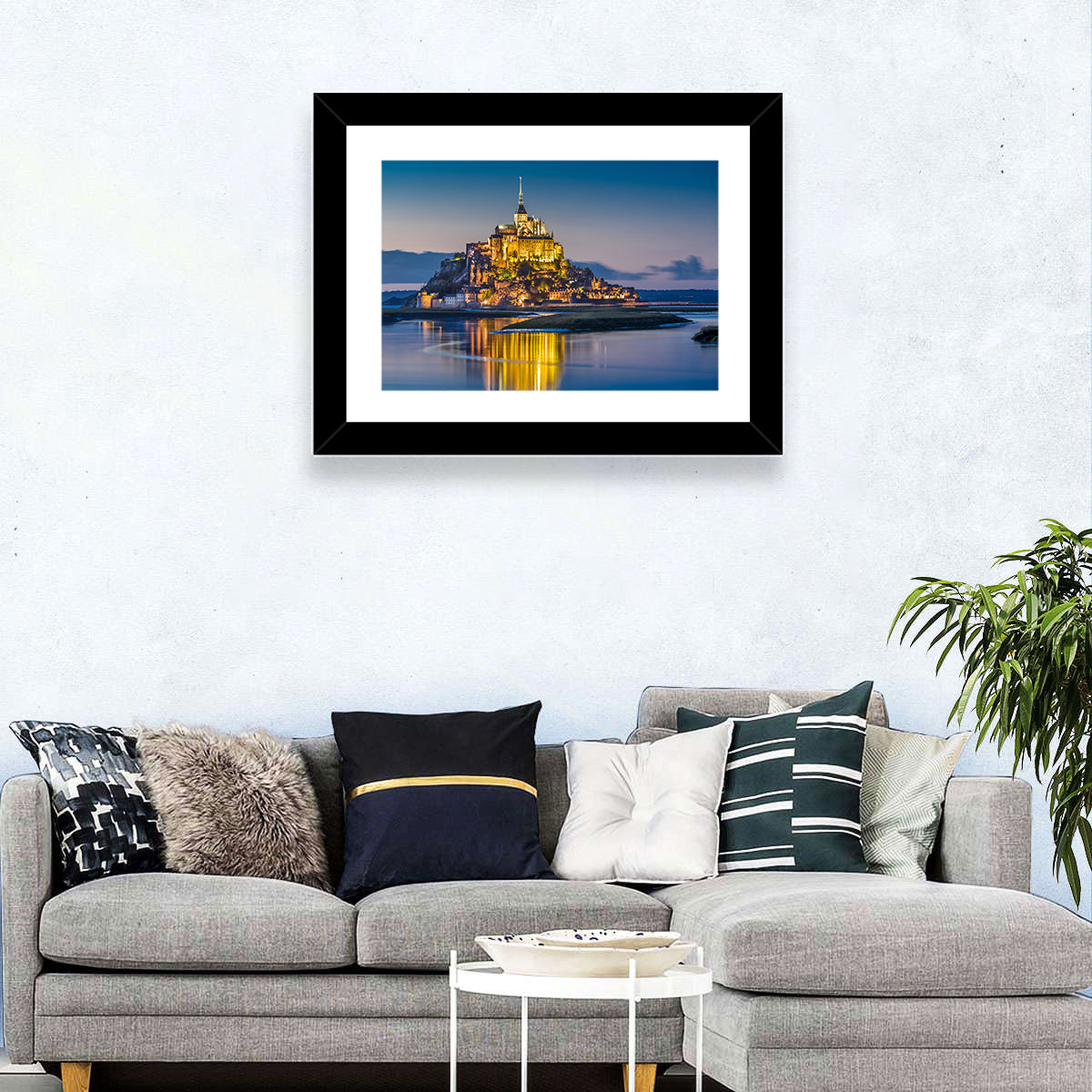Mont Saint-Michel Normandy Wall Art