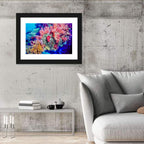 Vibrant Coral Reef Wall Art