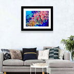 Vibrant Coral Reef Wall Art