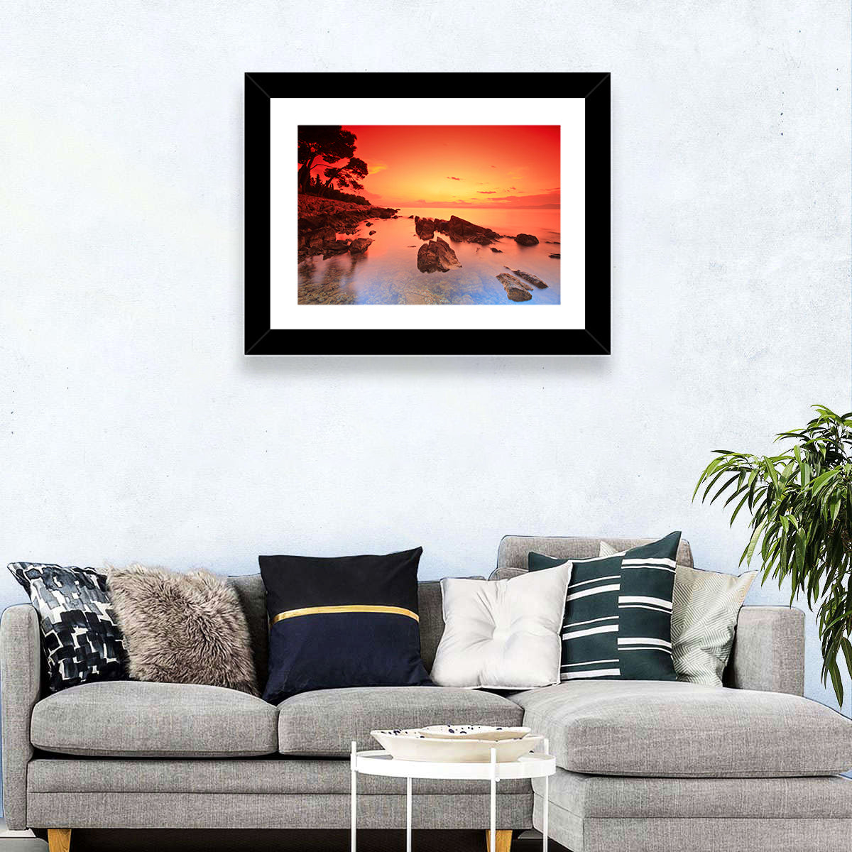 Brac Island Sunset Wall Art