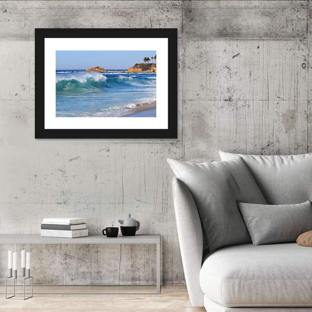 South Laguna Beach Wall Art in a room, landscape