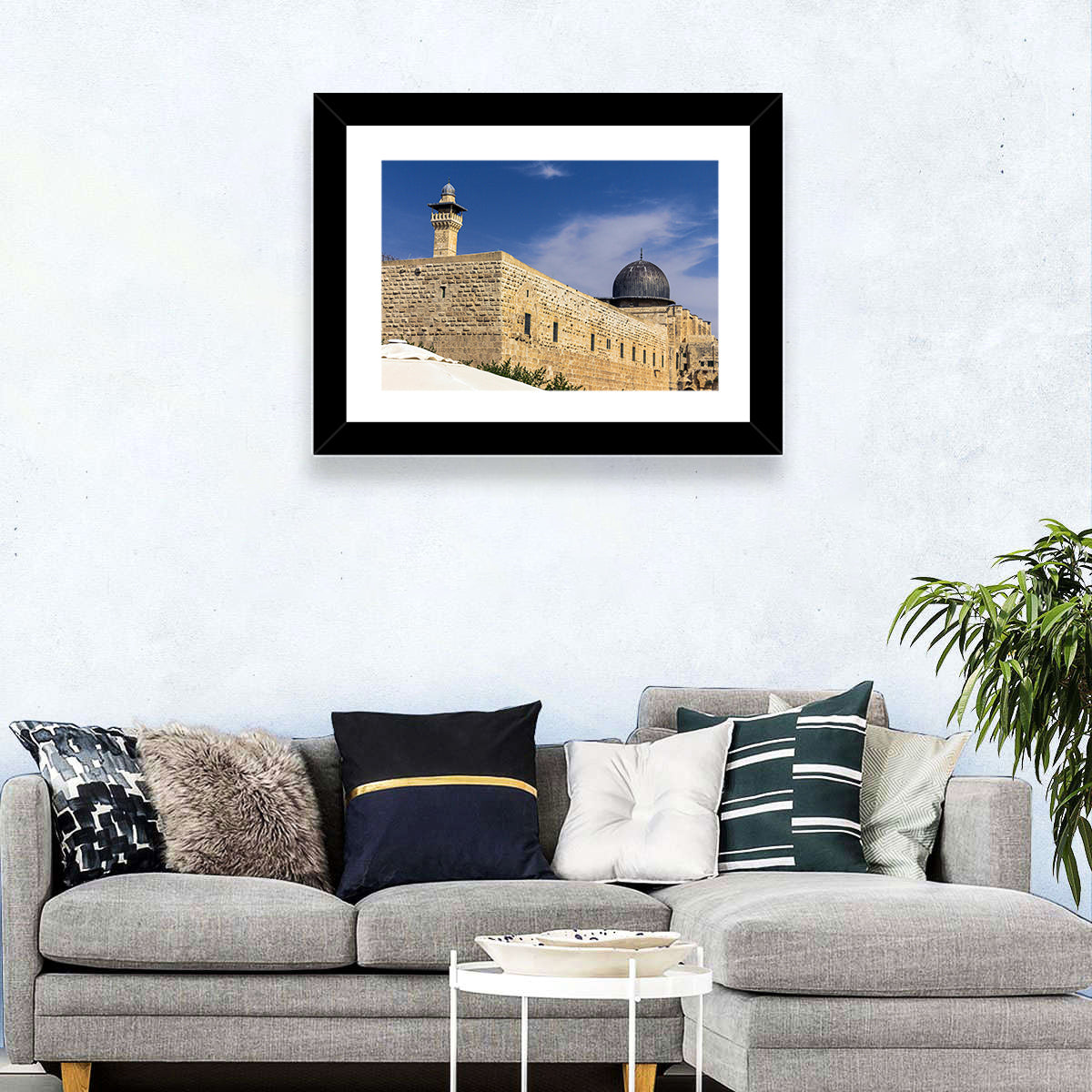 Al Aqsa Mosque, Temple Mount Wall Art in a room, landscape