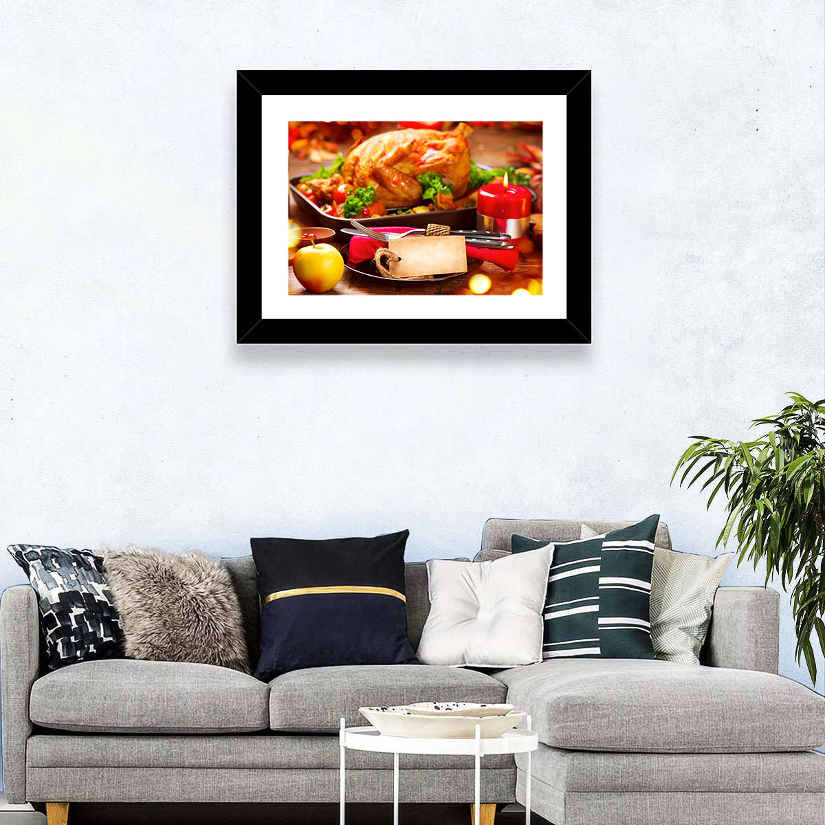 Turkey Dish Wall Art