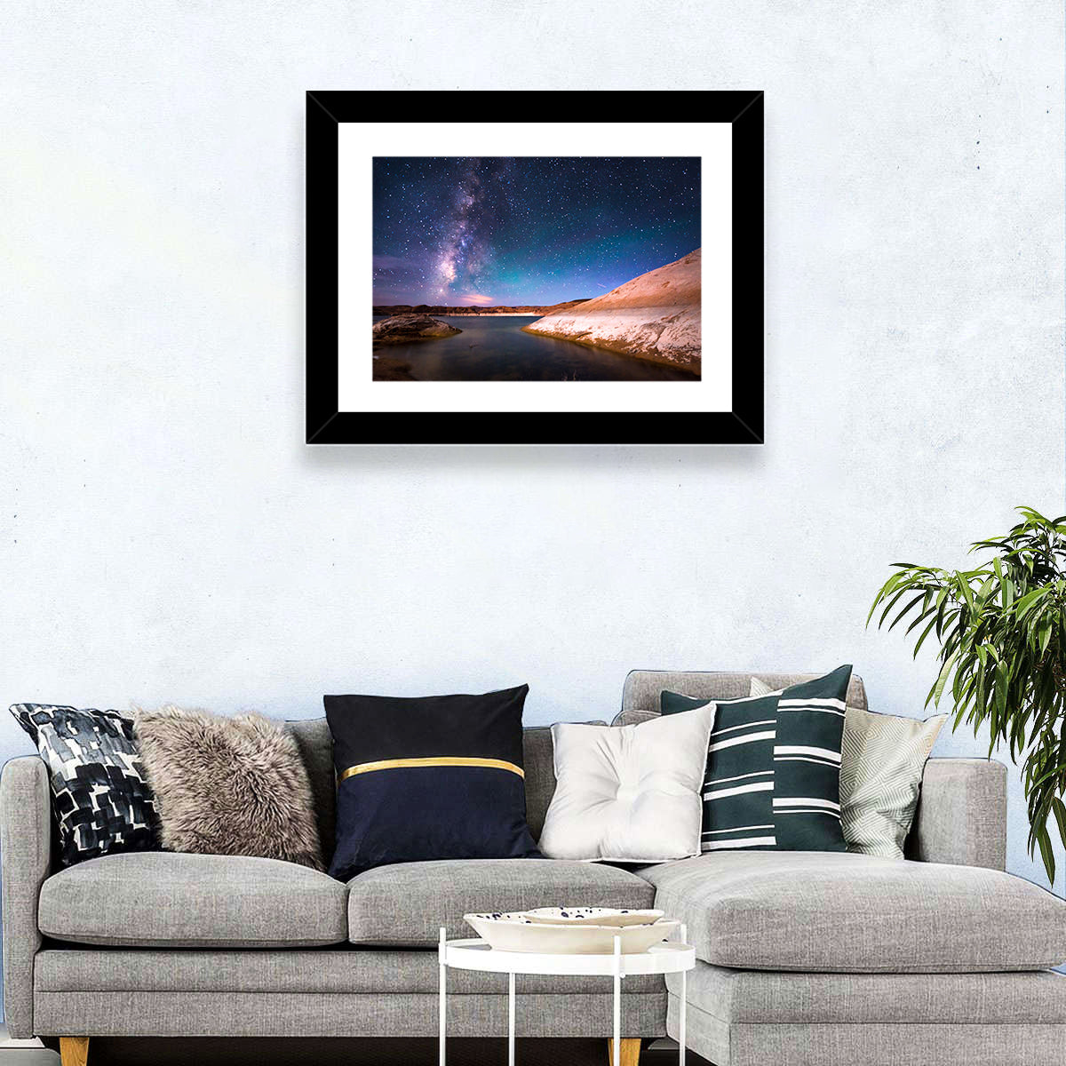Lake Powell & Milky Way Wall Art