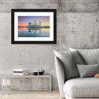 Kota Kinabalu City Mosque at Sunrise Wall Art