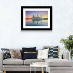Kota Kinabalu City Mosque at Sunrise Wall Art