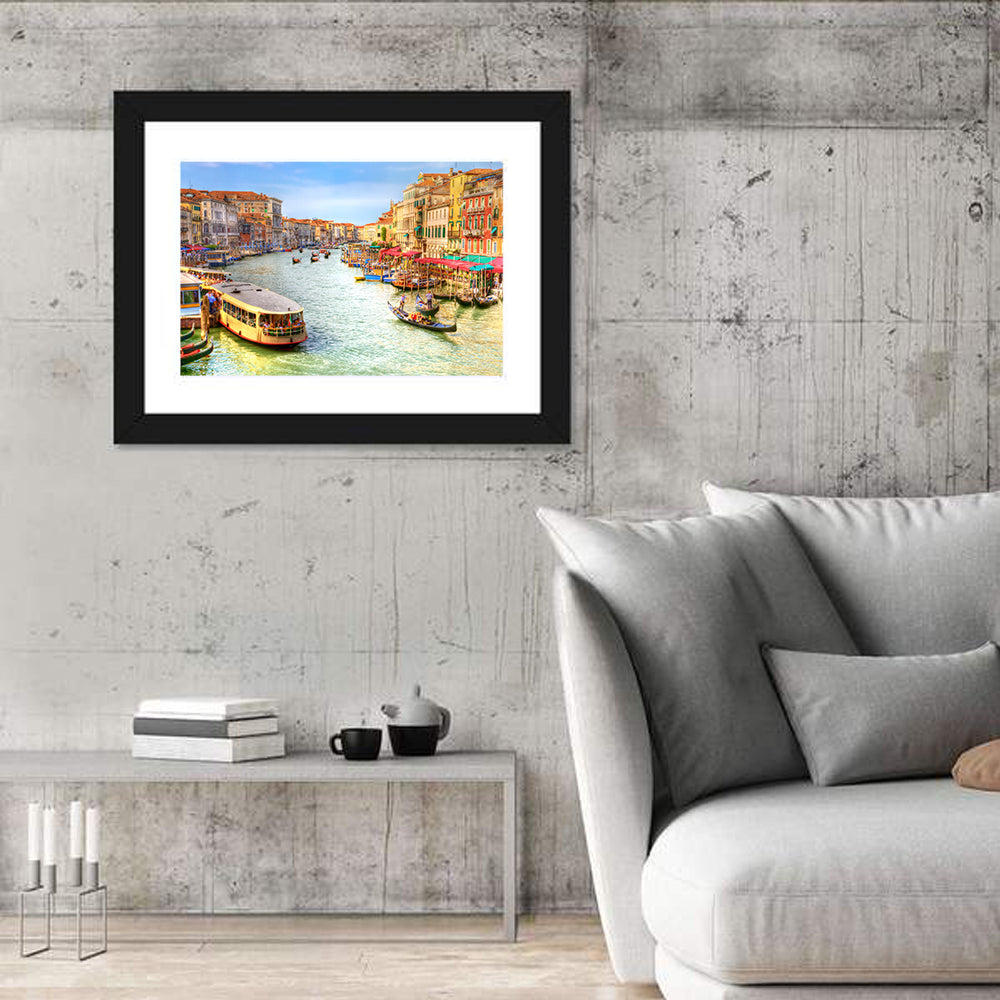 Grand Canal, Venice Wall Art in a room, landscape