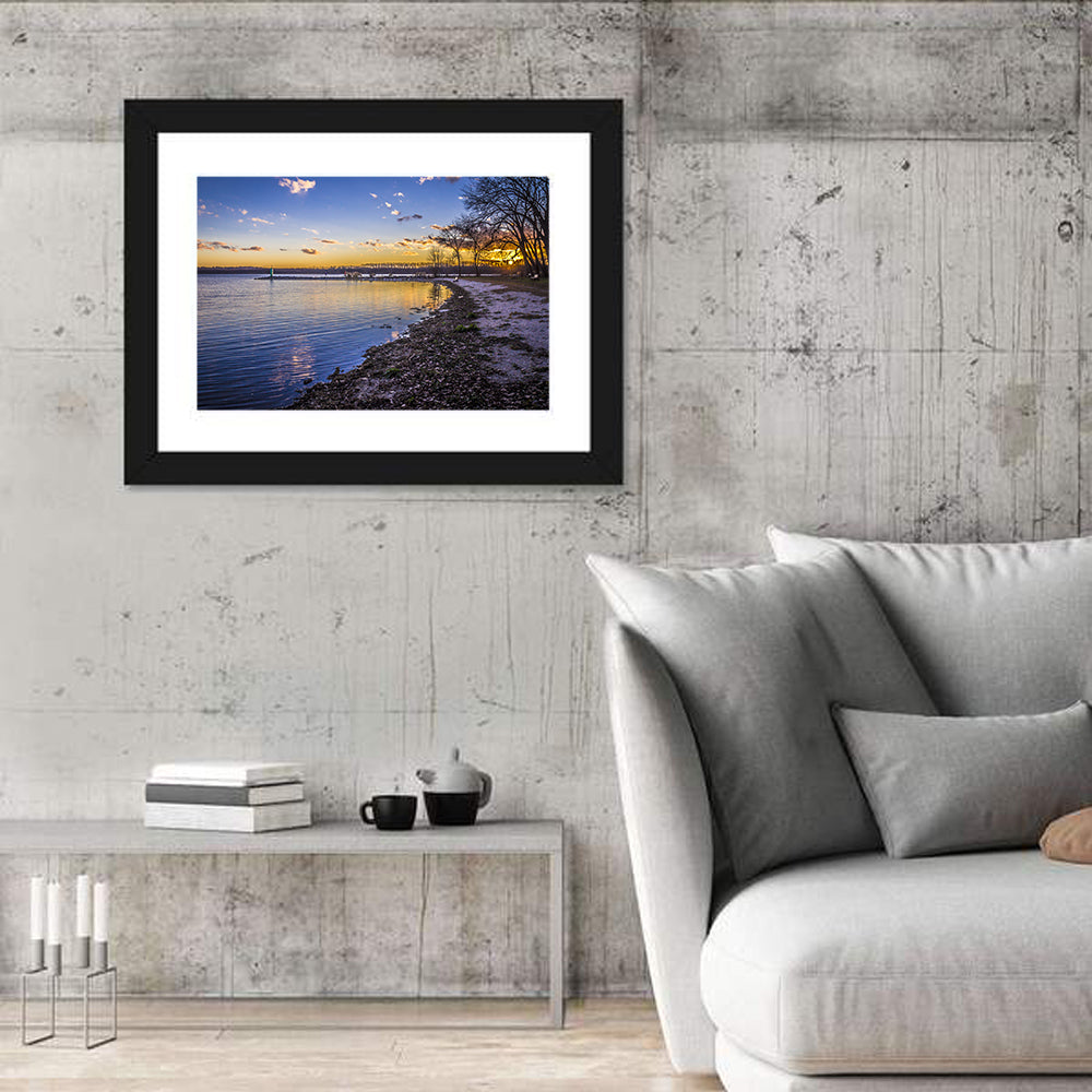 Onondaga Lake Sunset Wall Art