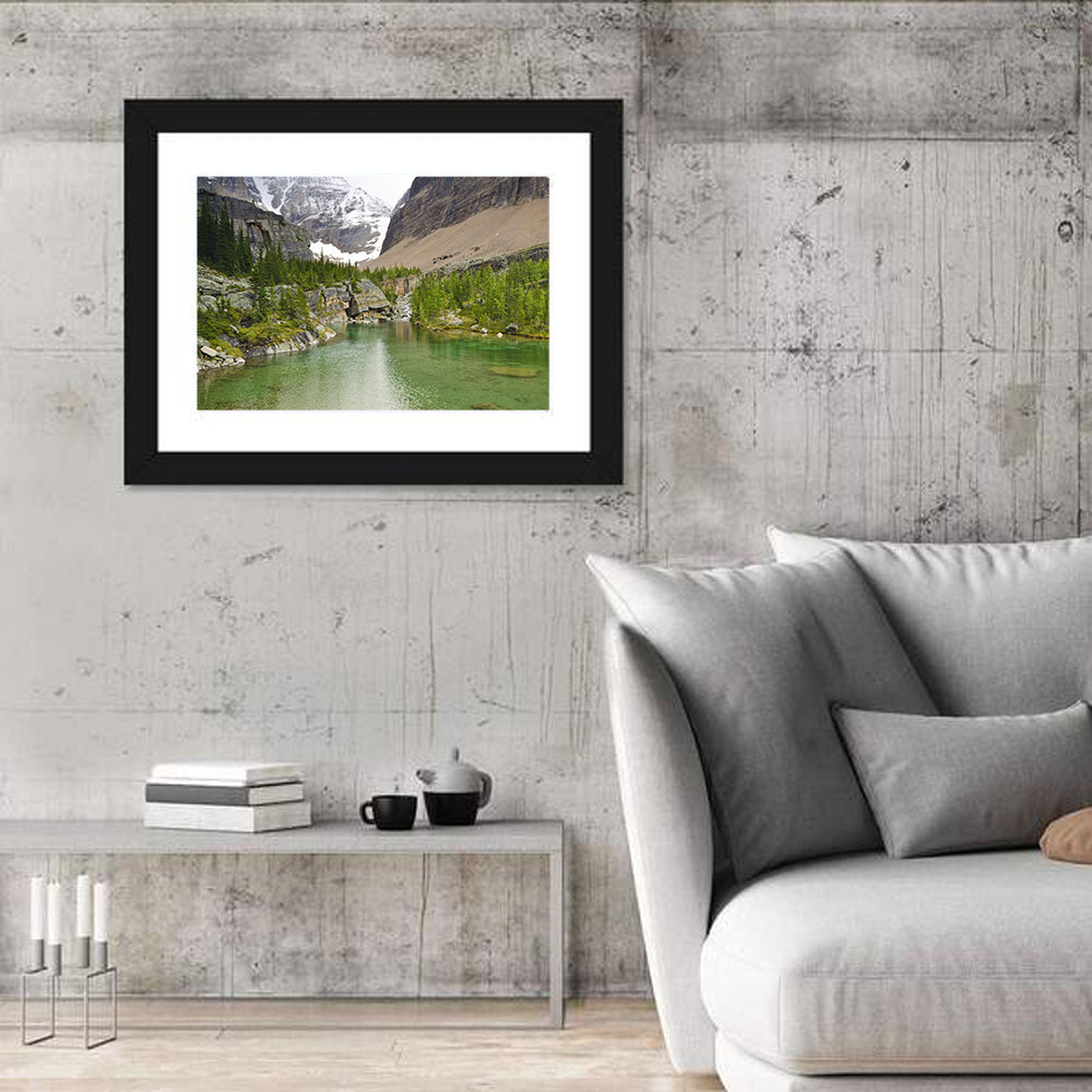 Lake Oesa Alpine View Wall Art