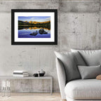 Sprague Lake Sunrise Reflection Wall Art