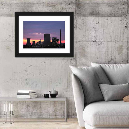 Coal Power Plant Wall Art