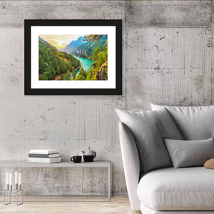 Diablo Lake Wall Art