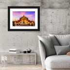 Wat Benchamabophit at Dusk Wall Art