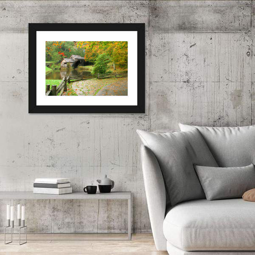 Mabrys Mill Wall Art in a room, landscape