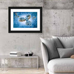Y-shaped Antibody Illustration Wall Art