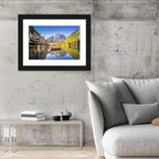 Lago Di Braies Pier Wall Art