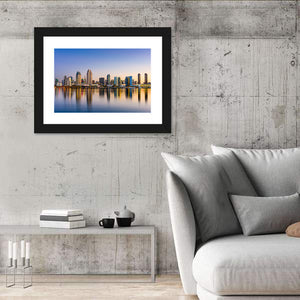 San Diego Skyline Wall Art