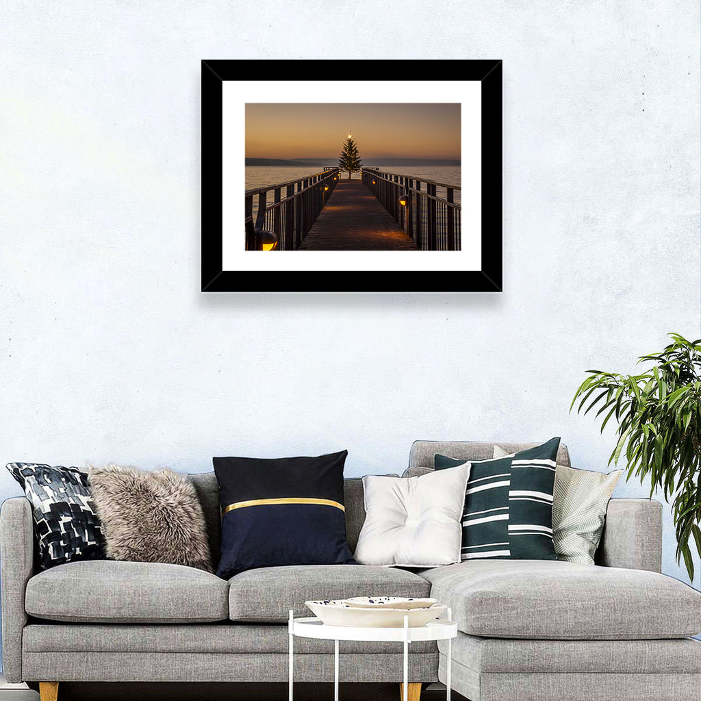 Skaneateles Lake Pier Wall Art