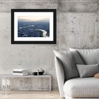 Gifu Aerial River View Wall Art
