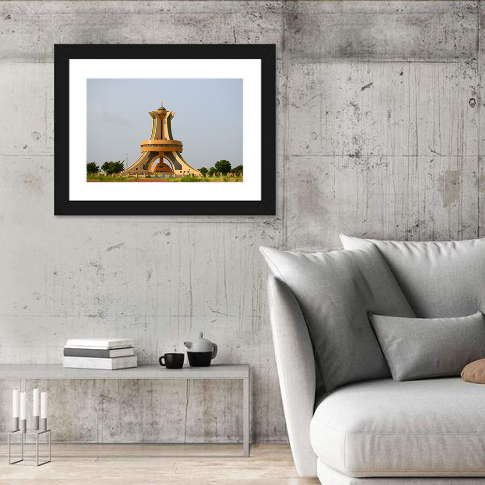 Ouagadougou National Monument Wall Art in a room, landscape