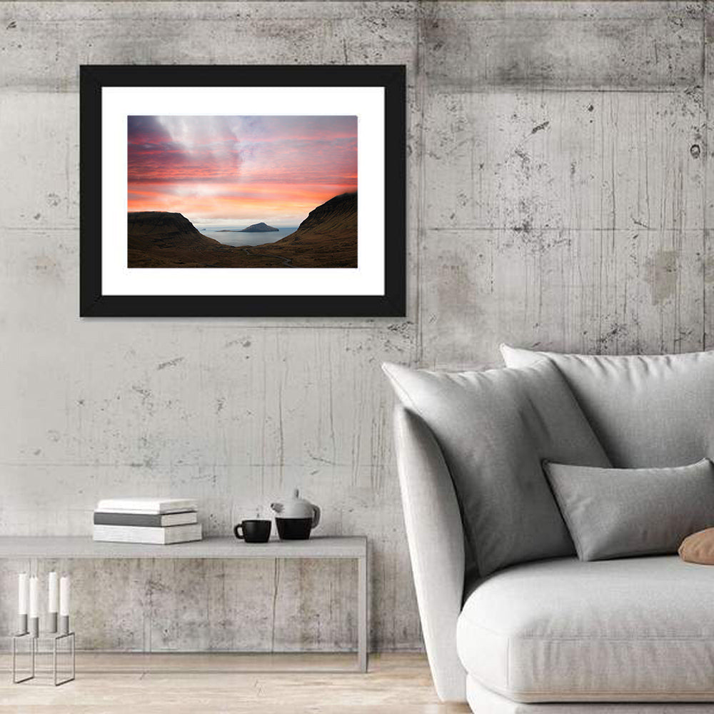 Klakkur Dusk Over Kalsoy Wall Art