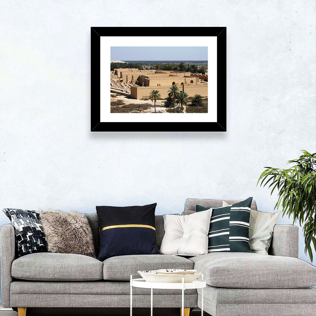 Babylon Palace Ruins Wall Art