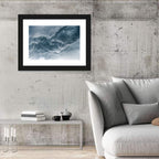 Turbulent Storm Cloud Abstract Wall Art