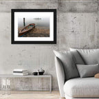 Rowboat on Lake Orta Wall Art