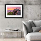 Pine Mountain Trail Sunset Over Cloud Sea Wall Art