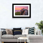 Pine Mountain Trail Sunset Over Cloud Sea Wall Art