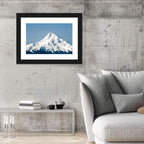 Mount Hood Winter Peak Wall Art