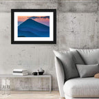 Twilight Mountain Range Wall Art