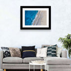 Myrtos Beach Aerial View Wall Art
