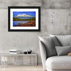 Mount Shasta Over Lake Siskiyou Wall Art