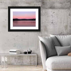 Lake Arrowhead Sunset Reflection Wall Art