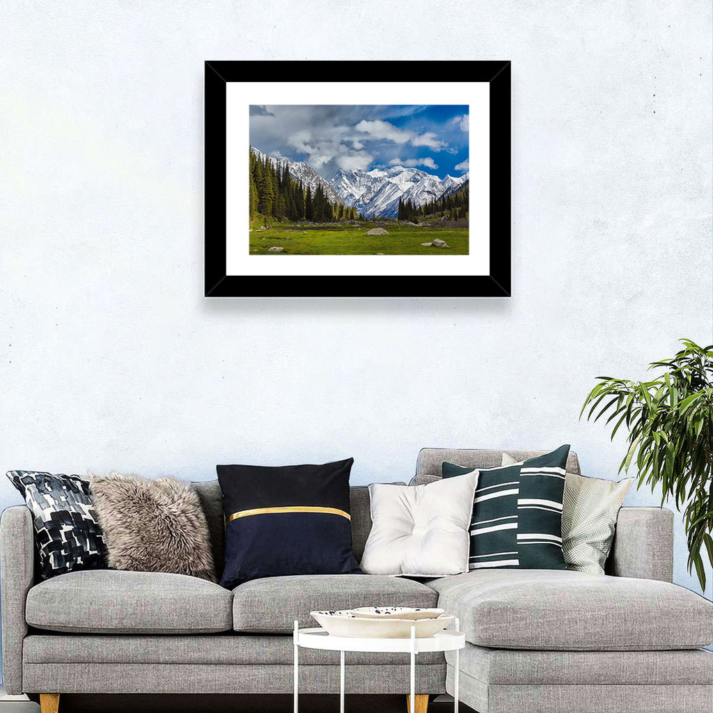 Ala Archa Meadow and Peaks Wall Art