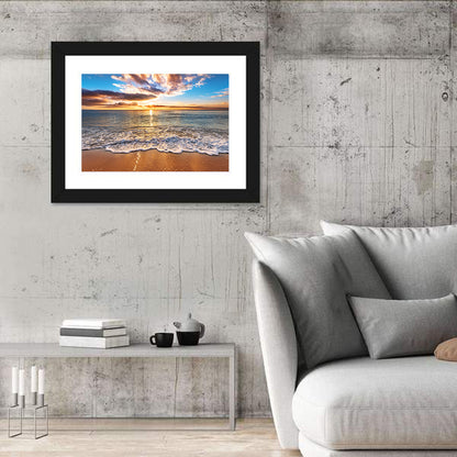 Beach Sunrise Wall Art